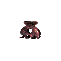 Cerys Small Hairclaw Maroon