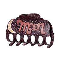 Cosmo Hair Claw Plum