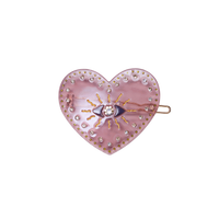 Davina Hair Clip Magenta