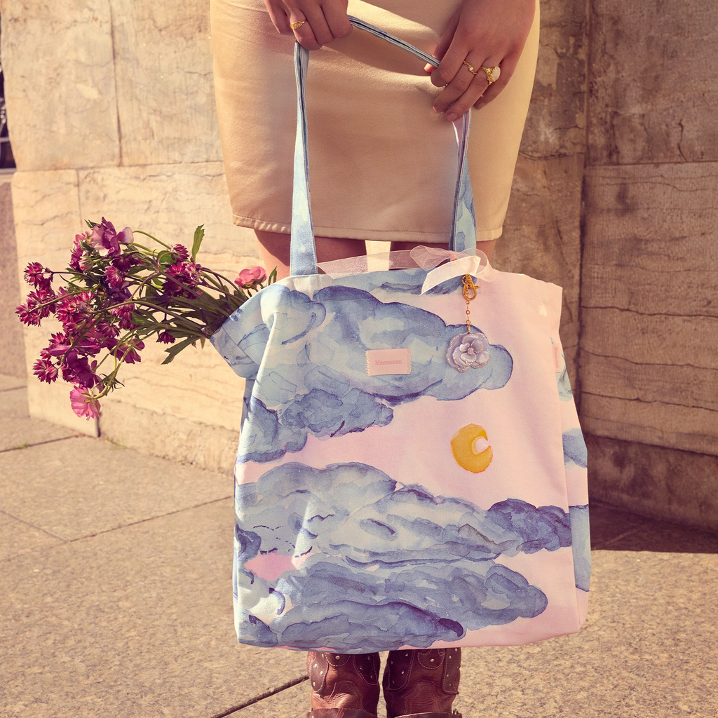 Totebag Moonshine Rose