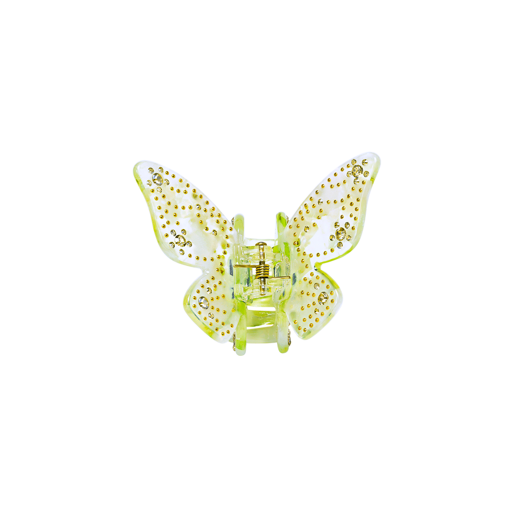 Flutura Hair Claw Lime