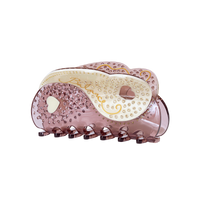 Peace Hair Claw Magenta