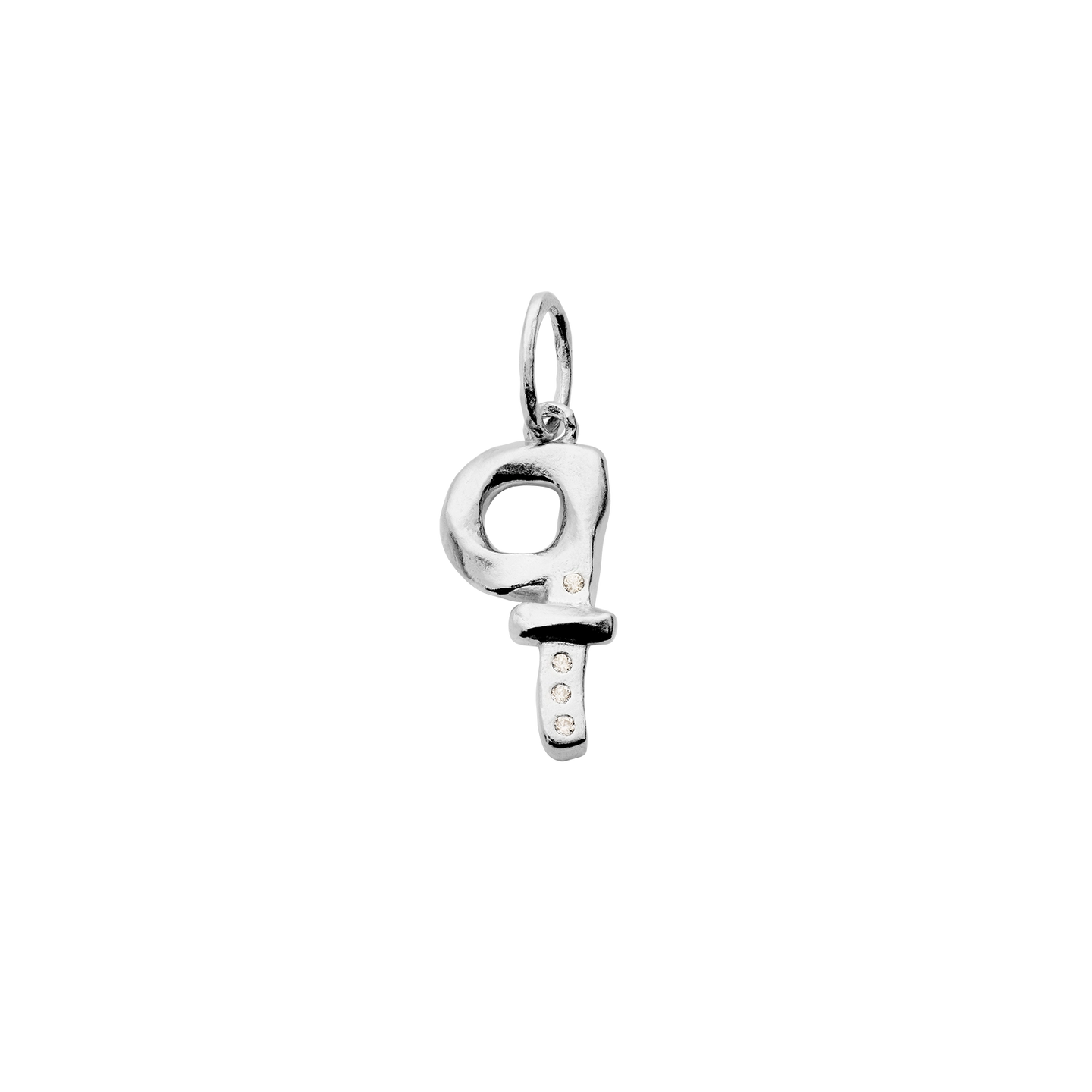 Q Alphabet Pendant