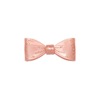 Ribin Hair clip Blush