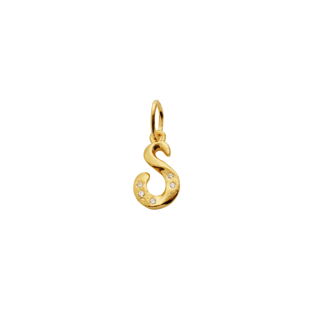 S Alphabet Pendant