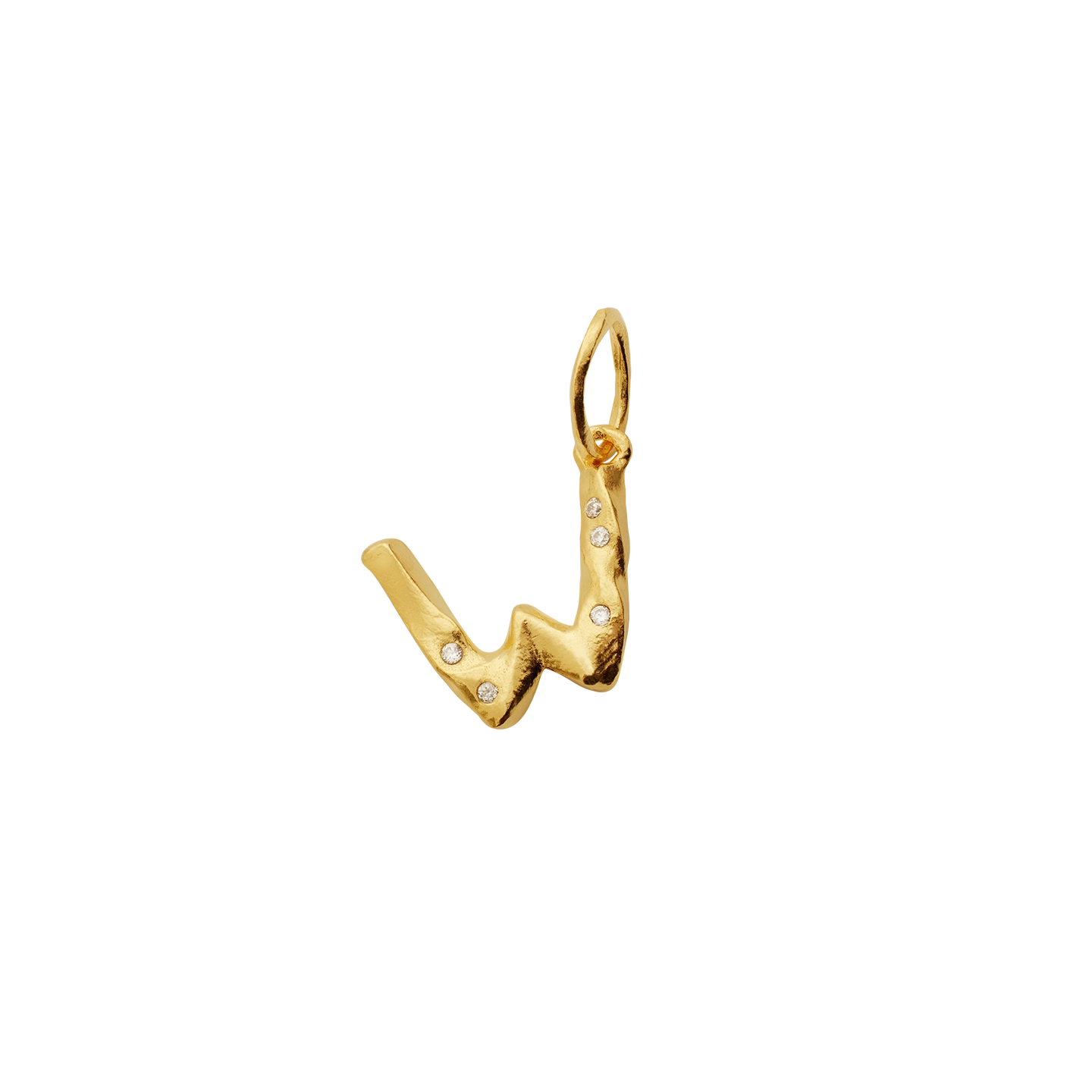 W Alphabet Pendant