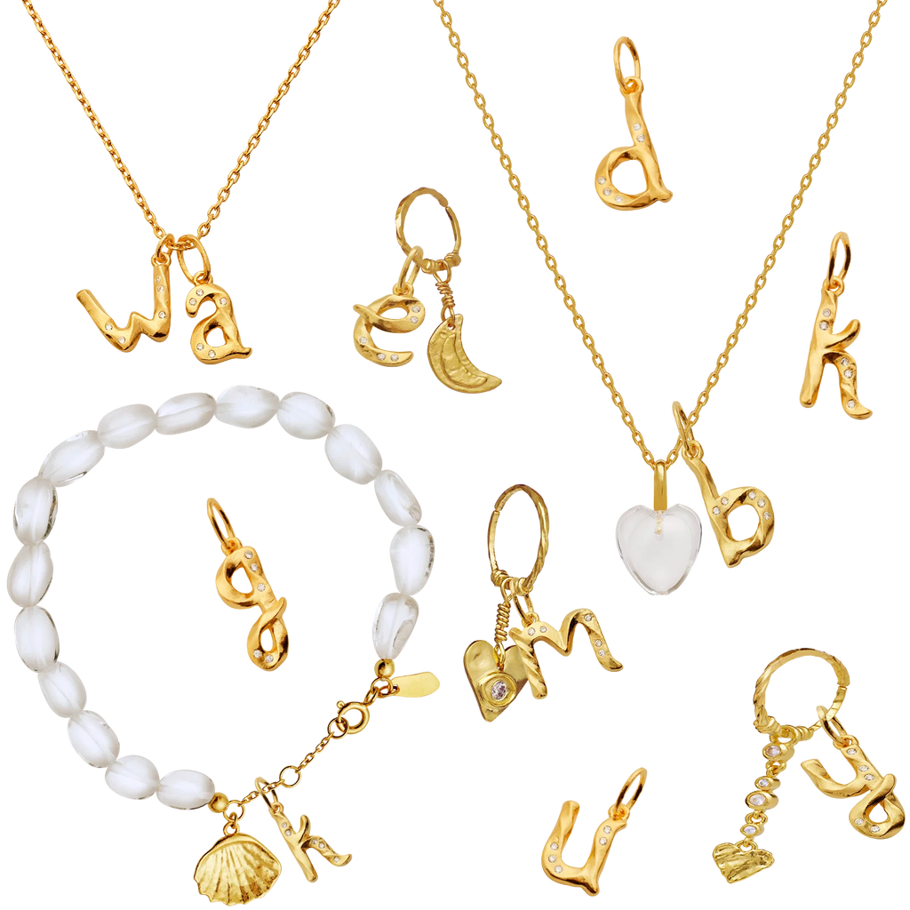 A Alphabet Pendant