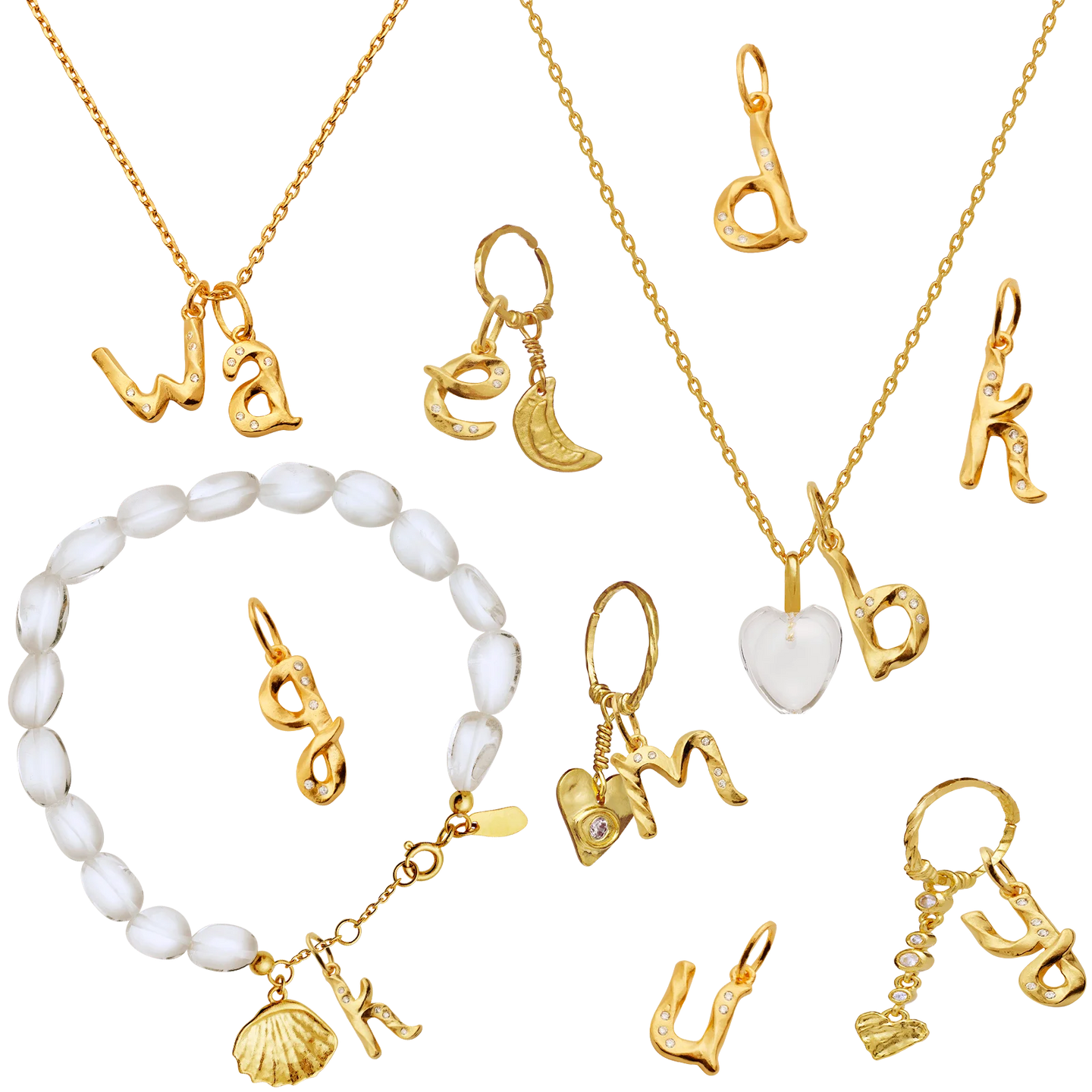 T Alphabet Pendant